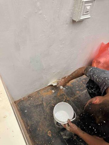 鑫盛工程 （拆除、油漆、清潔） - 漏水處理，處理後