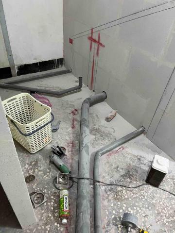 私家電匠⋯劉 - 延平北路社子區
廚房放樣給水