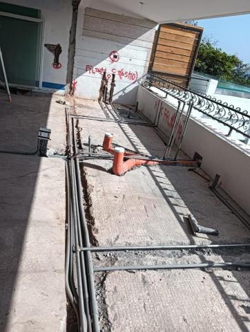 otl老十作水電泳池 - 南灣水連天民宿改造之水電配管