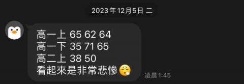 沁倫老師 - 道明高二上課前