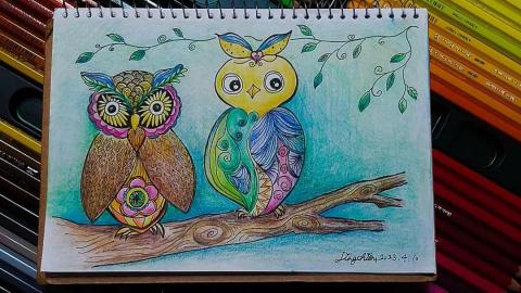 Erica - 手繪-色鉛筆