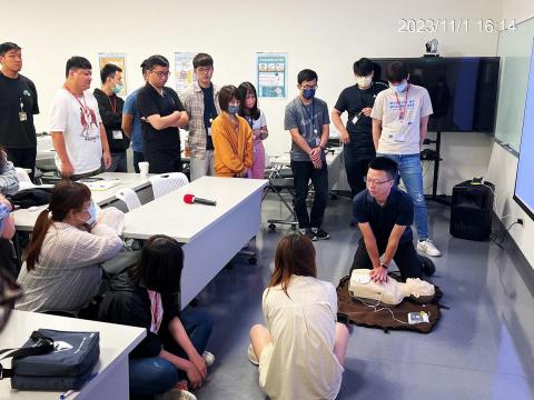 基本救命術講師-柏叡 - 南科急救人員訓練班