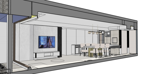 鼎創寶裝潢 - 新店設計案2