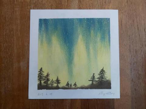 Erica - 手繪-粉彩