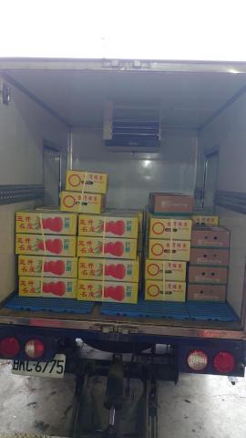 五輪車企業社 - 運送芒果