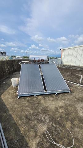 沃克曼水電泥作工程 - 安裝太陽能熱水器