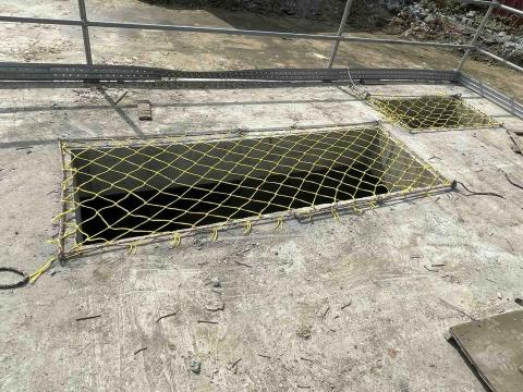 菘賀工程 - PE材質防墜網