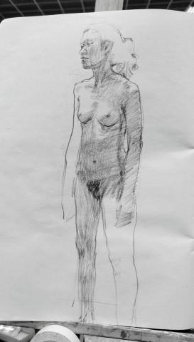 楊詠心 - 人體寫生  (20min)