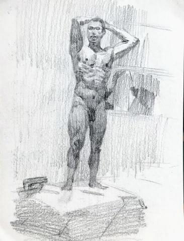 楊詠心 - 人體寫生  (20min)