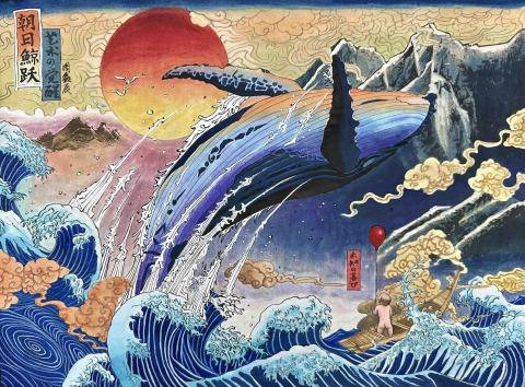 周鑫辰 - 水墨作品