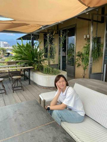 提供營養師服務的專家李宜菡