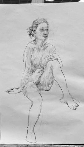 楊詠心 - 人體寫生  (20min)