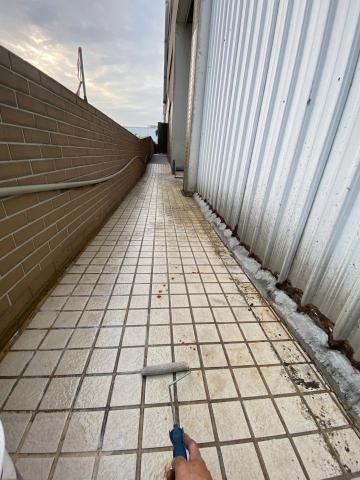 遊牧外牆工程 - 地坪防水底漆塗佈 遊牧外牆工程 - 地坪防水底漆塗佈