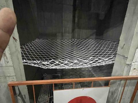菘賀工程 - 電梯井特多龍材質防墜網