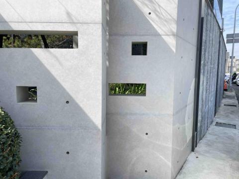  - 台中室外造景 仿清水模