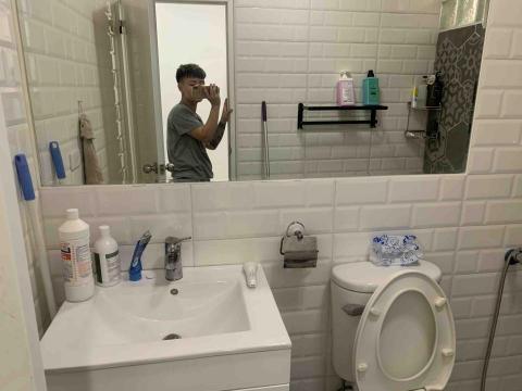 松和清潔工程行 - 施工後（相片中是師傅