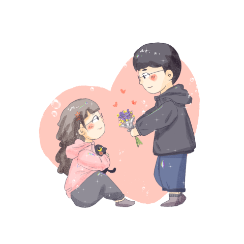 jiayun - 情侶插圖