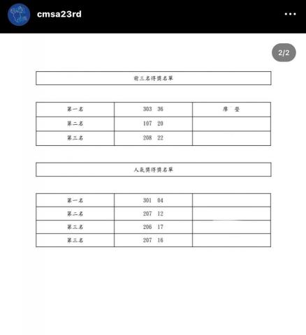 廖家瑩 - 高中全校性歌唱競賽第一名