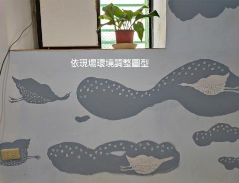 Carol 黎 - 簡約可愛風格壁畫 . 插畫參考 Carol 黎 - 簡約可愛風格壁畫 . 插畫參考