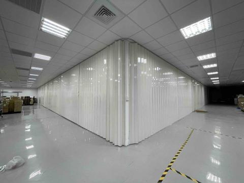 吾界織品窗簾傢飾 - 85mm折疊塑膠拉門（帶鎖）