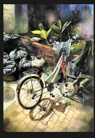 吳佳璇 - 全國學生美術比賽西畫組第三名