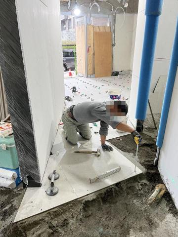 居易室內裝修(室內設計/裝潢/統包/水電/網路/驗屋) - 泥作-貼磁磚作業 居易室內裝修(室內設計/裝潢/統包/水電/網路/驗屋) - 泥作-貼磁磚作業