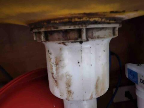 台中水電職人張凱 - 更新落水頭