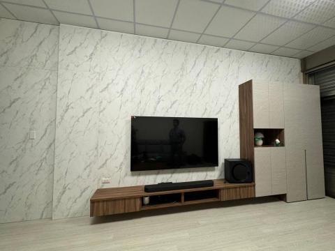 德康美系統櫃烏日店 - 德康美烏日店 電視牆加玄關櫃和電箱櫃 德康美系統櫃烏日店 - 德康美烏日店 電視牆加玄關櫃和電箱櫃