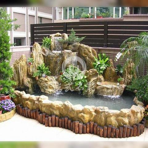 岩式園林古建石業有限公司 - 流水造景