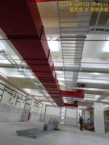 巨石機電工程有限公司 - 照明燈具安裝，線槽施工