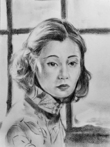 小馬畫室 - 人像炭筆素描（應用西方的碳粉技法）