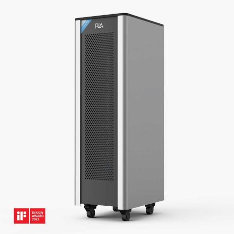 名揚設計開發工作室 - RIA Safeguard 雙極離子(電漿)空氣淨化機
此產品正式量產，且在設計上得到iF設計獎。採用Air電漿BPI淨化技術，為您展現最強大的保護能力，並以無可挑剔的品質及俐落的外型。