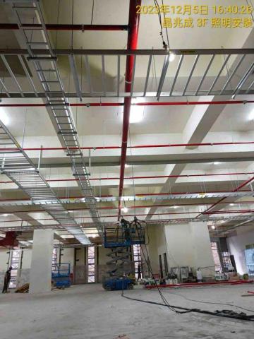 巨石機電工程有限公司 - 燈具安裝 線槽施工
