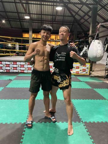 DANIEL - 泰國取經-清邁（洪通泰拳hongthong Muay Thai gym）