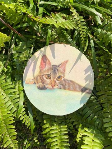 陳采妮｜妮妮老師🎨🌼 - 寵物似顏繪 油畫