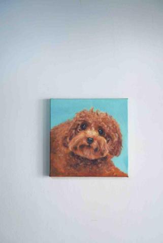 陳采妮｜妮妮老師🎨🌼 - 寵物似顏繪 油畫