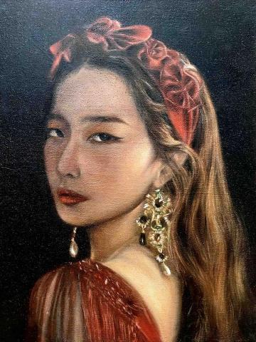 陳采妮｜妮妮老師🎨🌼 - 油畫 人像