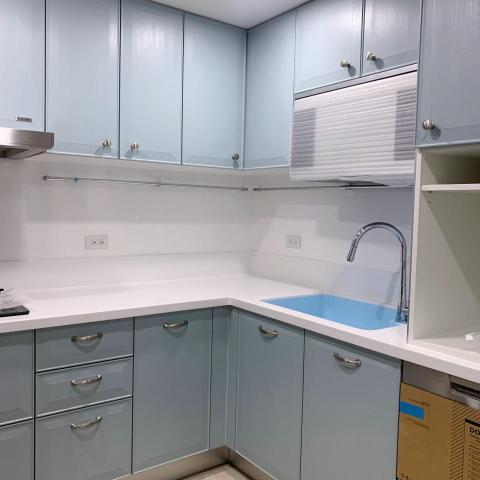 陳富銚 - 藍色鄉村風一定要搭配外掛式把手，質感拉滿！