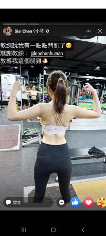 Lyon肌力與體能 運動按摩 - 約一個月的背肌與曲線