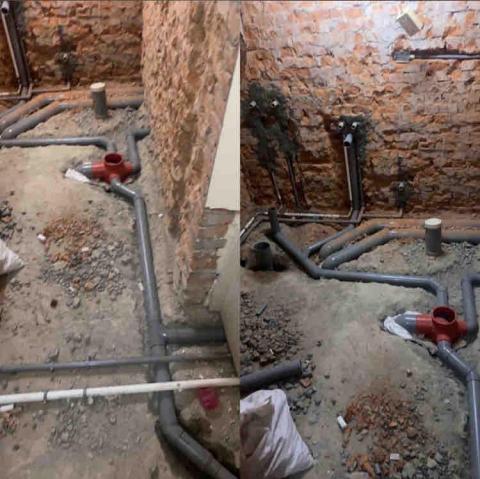 傅先生水電維修/裝修 - 冷熱水管配置