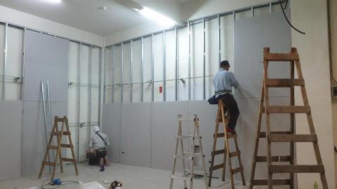 室內裝修水電有限公司 - 輕隔間施作工程