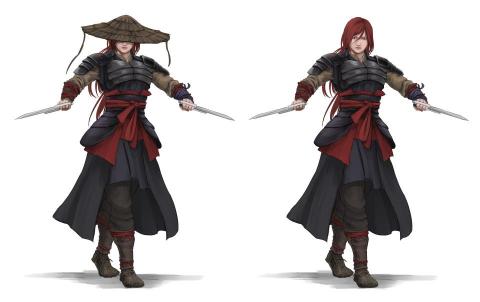 D.C.Michael - 漫畫角色設計圖