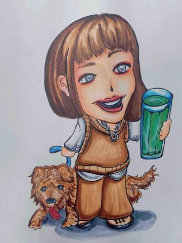 芋蒸工作室 - 人物插畫設計