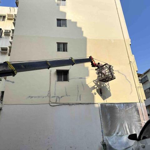 鑫展室內外油漆工程 - 外牆防水施工 鑫展室內外油漆工程 - 外牆防水施工