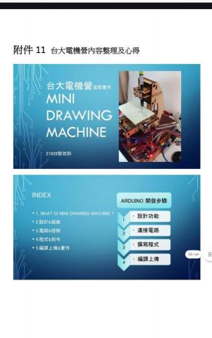 黎玟彤 - 營隊心得總結製作