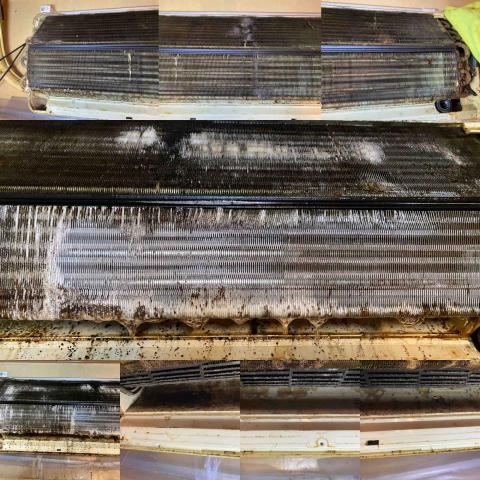 職匠專業空調 - 10幾年未洗的冷氣