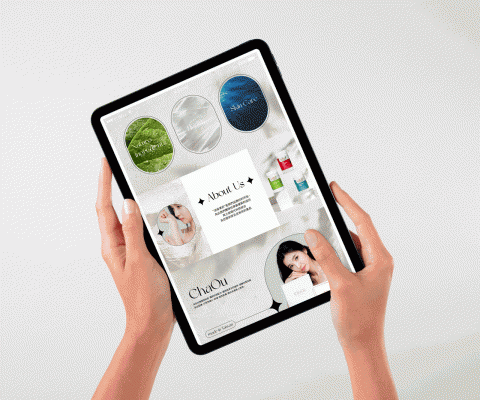 Tiina - 美妝保健品/網站頁面設計