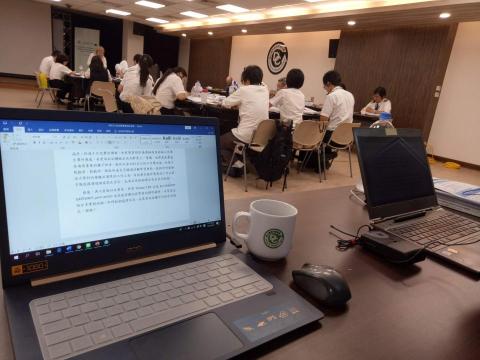 Claire/明穎 - 衛生署疾病管制局「歐盟海事聯合訓練計畫」同步口譯