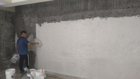 捷禹防水 - 地下室玻璃纖維柔性防水施作