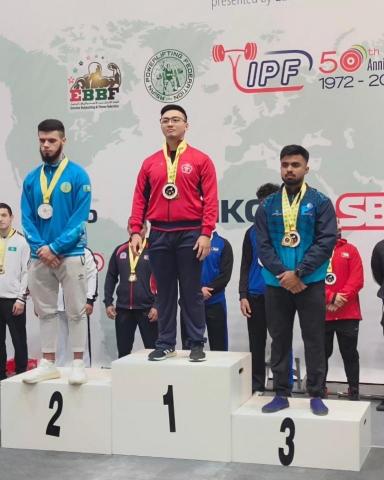 鄭又睿 - 2022年 健力亞洲盃 金牌